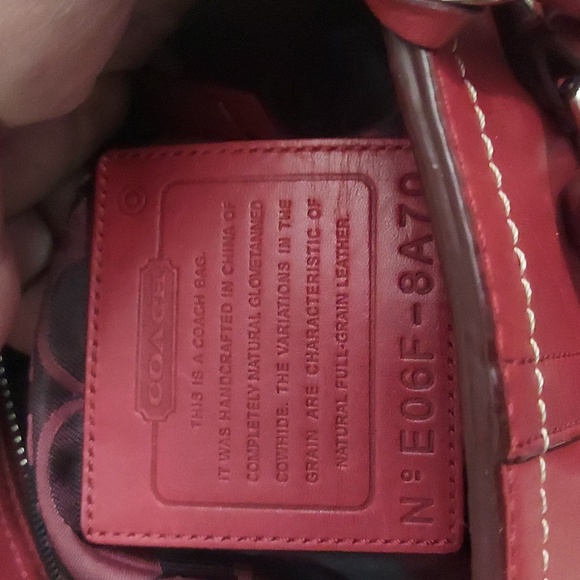 COACH Vintage Y2K Leather Hampton 2 Pc Set - Picture 8 of 9